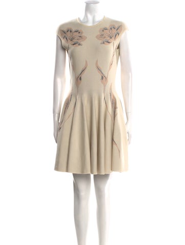 Alexander McQueen Dresses Wool Mini Dress M