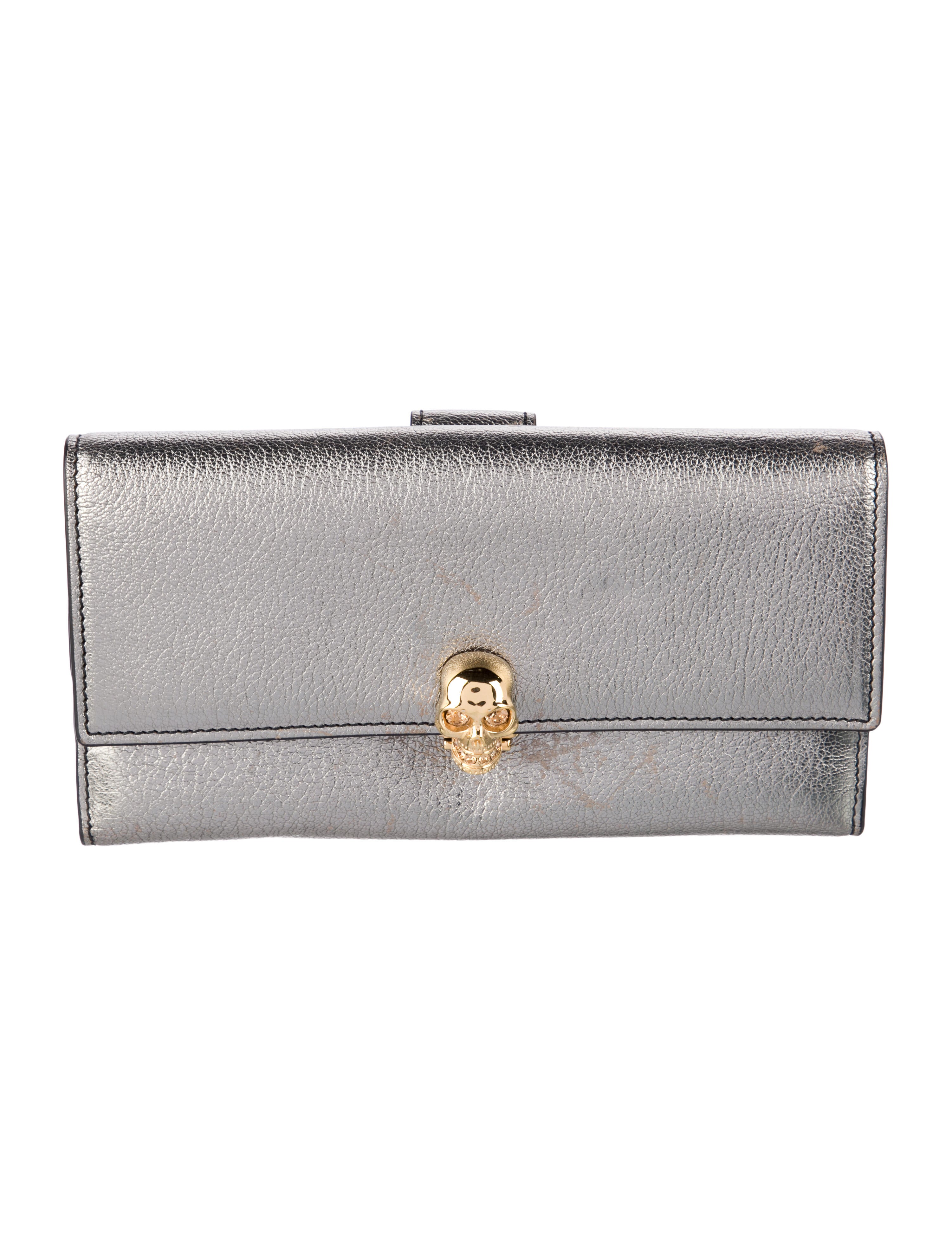 Alexander McQueen 2010's Skull Continental Wallet