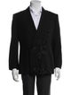 Alexander McQueen Wool Embroidered Accent Blazer