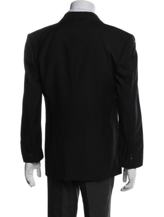 Alexander McQueen Wool Embroidered Accent Blazer