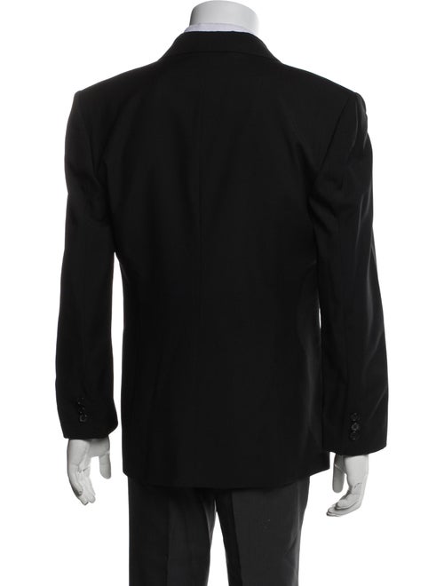 Alexander McQueen Wool Embroidered Accent Blazer