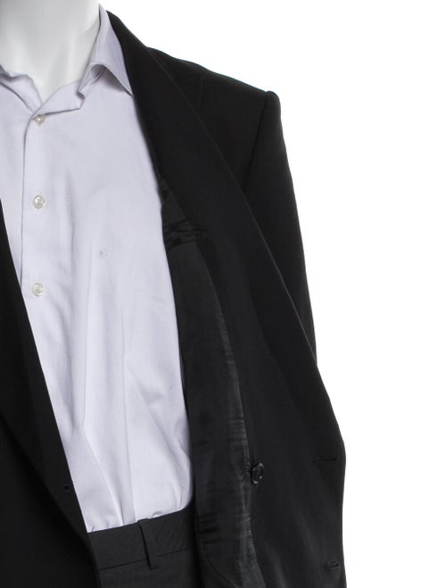 Alexander McQueen Wool Embroidered Accent Blazer