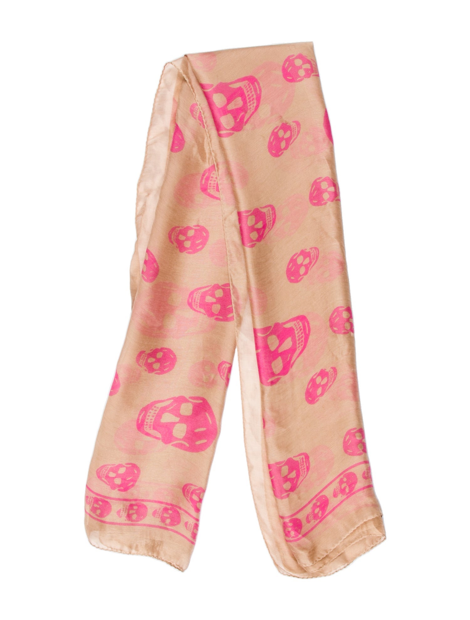 Alexander McQueen Silk Skull Scarf