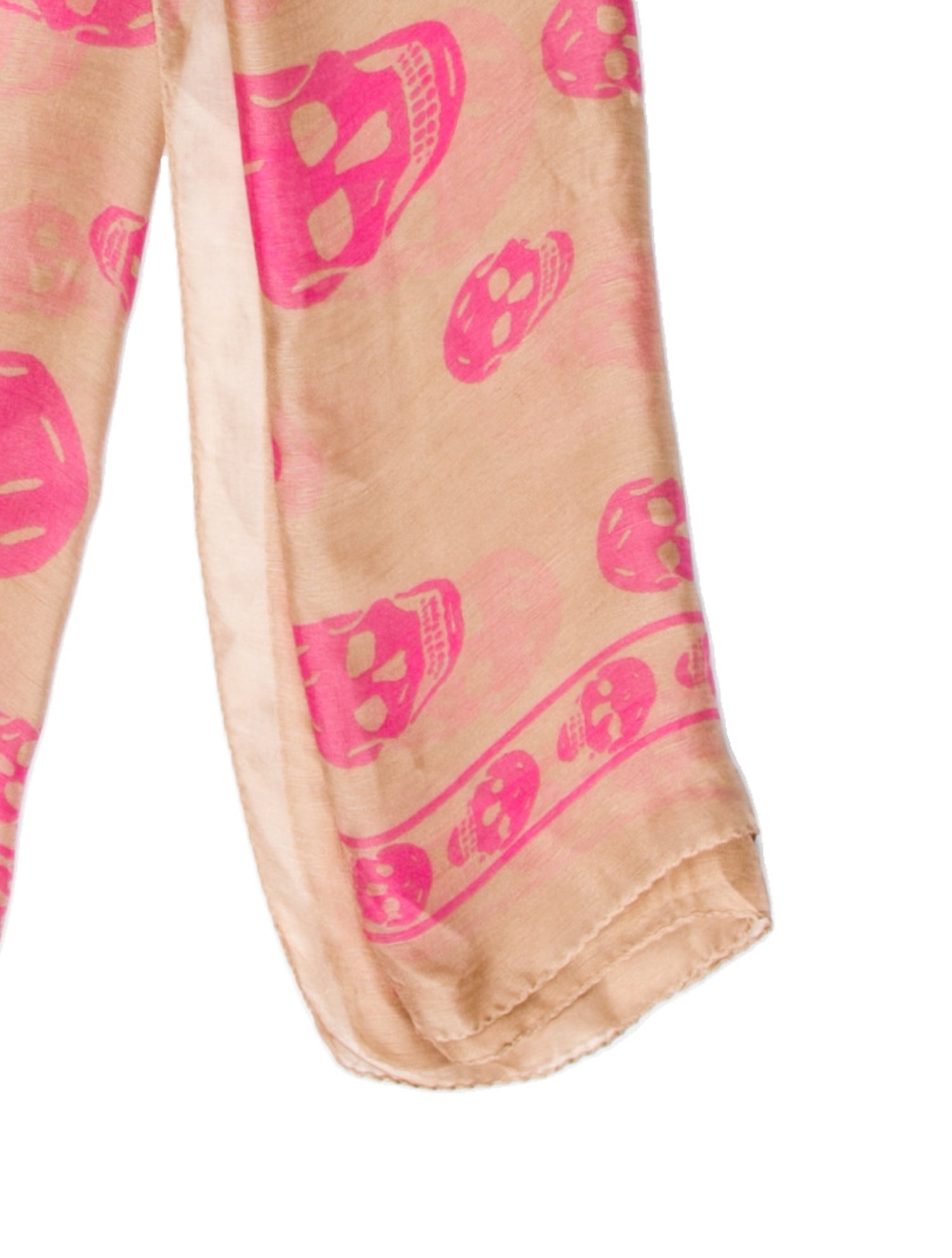 Alexander McQueen Silk Skull Scarf