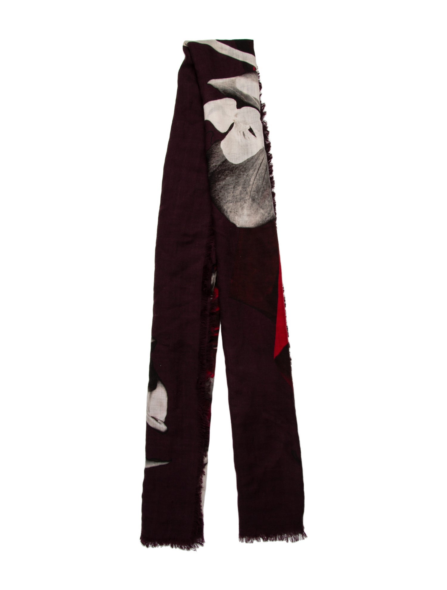 Alexander McQueen Silk Skull Scarf