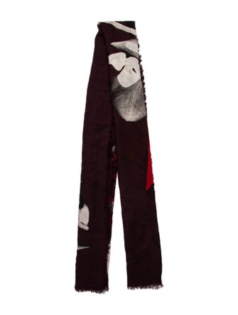 Alexander McQueen Silk Skull Scarf