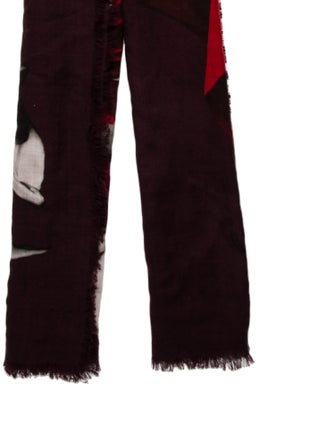 Alexander McQueen Silk Skull Scarf