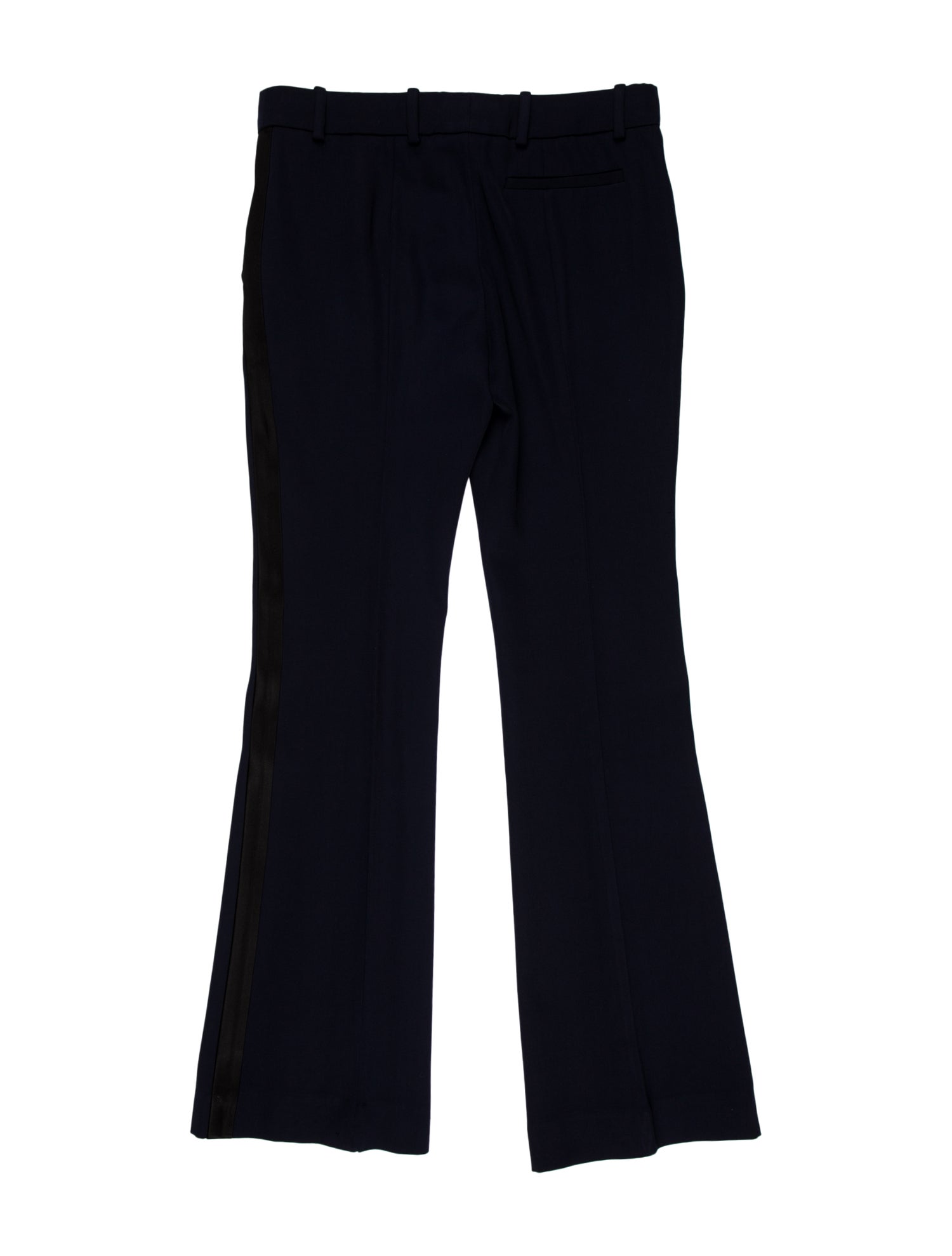 Alexander McQueen Virgin Wool Wide Leg Pants