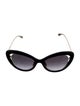 Alexander McQueen Cat-Eye Gradient Sunglasses
