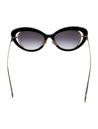 Alexander McQueen Cat-Eye Gradient Sunglasses