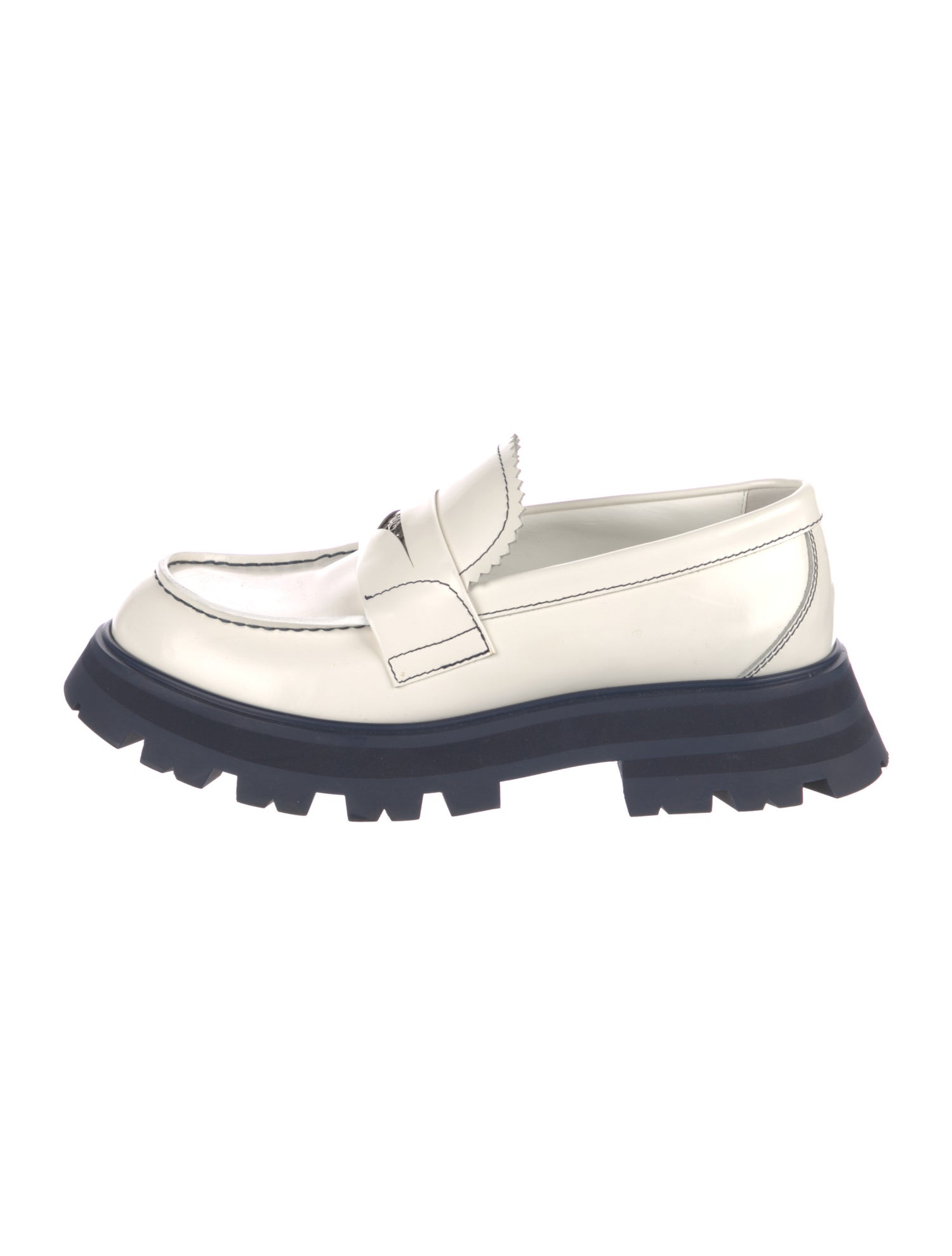 Alexander McQueen Leather Loafers