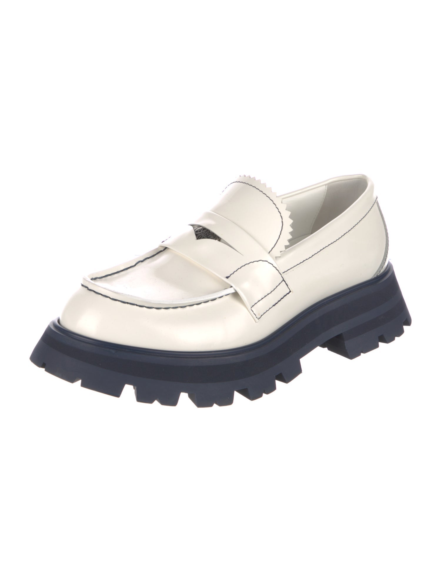 Alexander McQueen Leather Loafers
