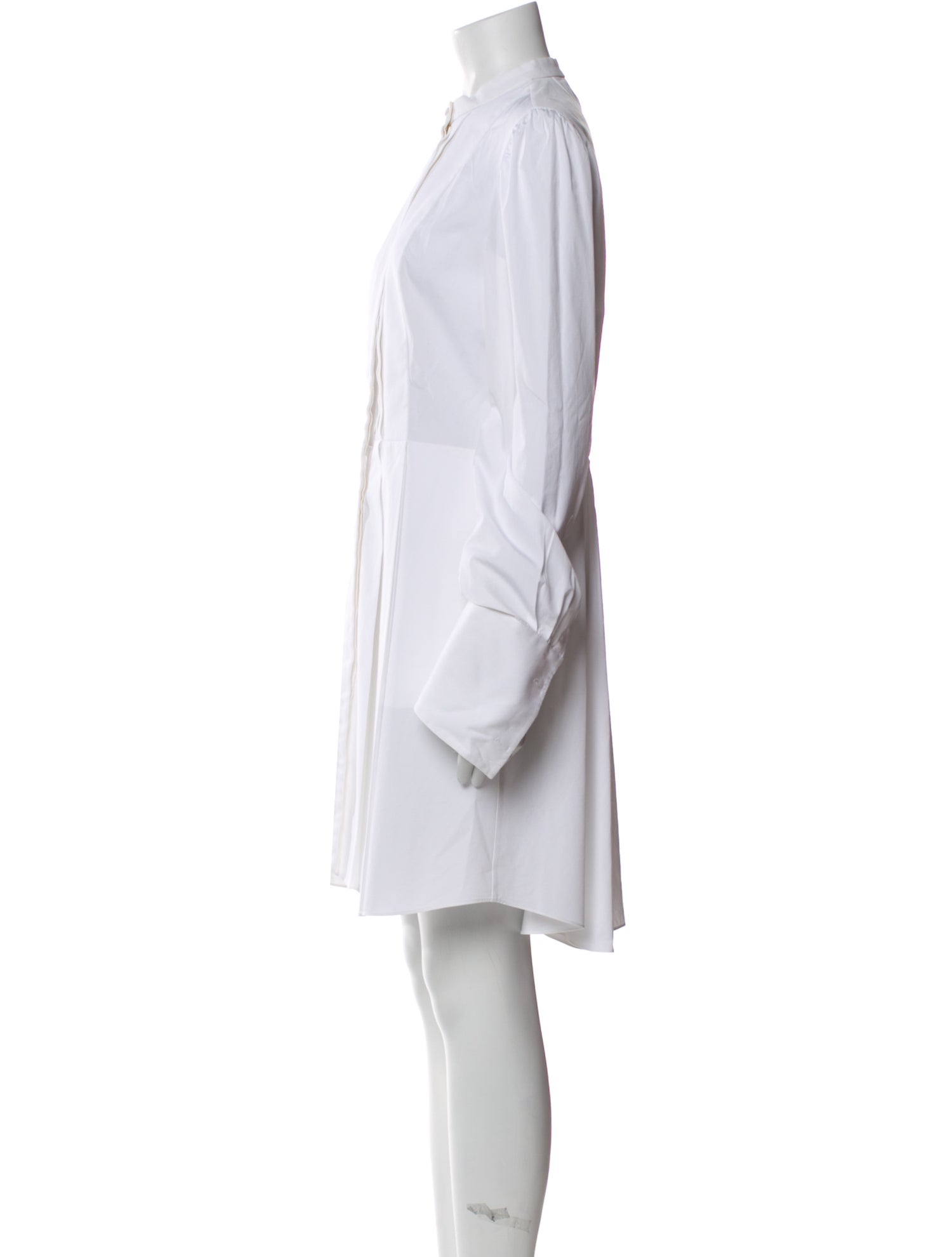 Alexander McQueen Mock Neck Mini Dress