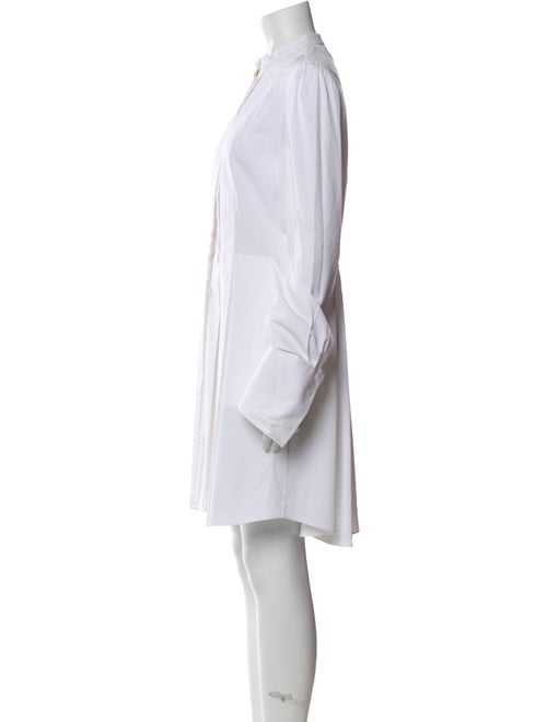 Alexander McQueen Mock Neck Mini Dress