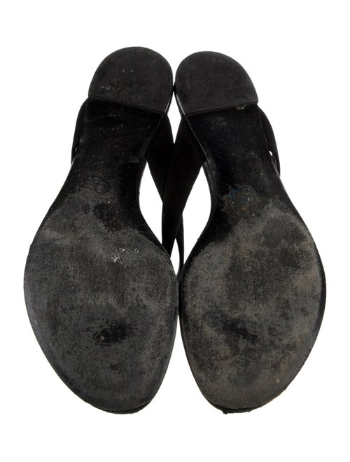 Alexander McQueen Skull Leather Flip Flops