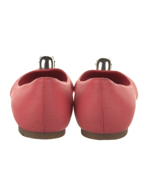 Alexander McQueen Skull Leather Ballet Flats