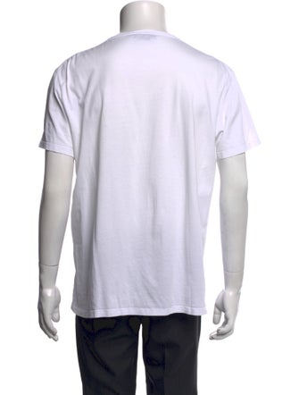 Alexander McQueen Scoop Neck Short Sleeve T-Shirt