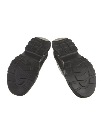 Alexander McQueen Leather Printed Athletic Sneakers