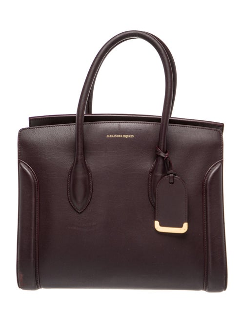Alexander McQueen Leather Top Handle Bag