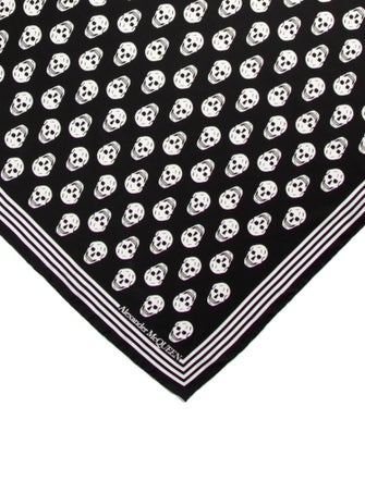 Alexander McQueen Silk Skull Scarf