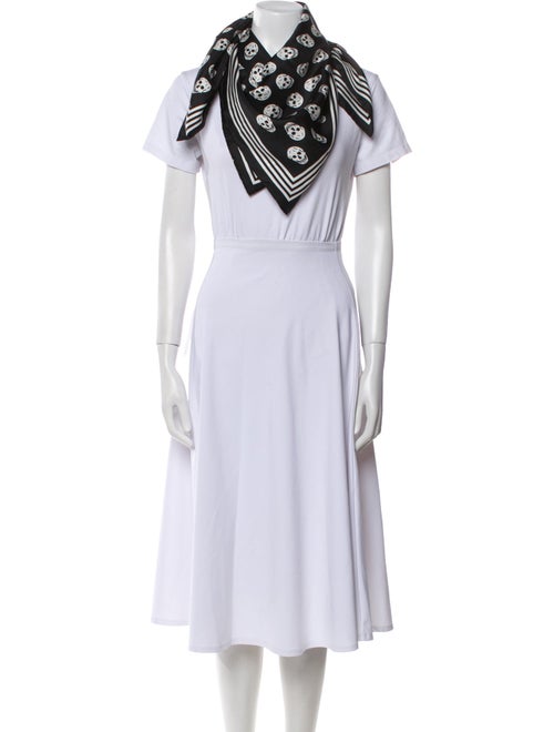 Alexander McQueen Silk Skull Scarf