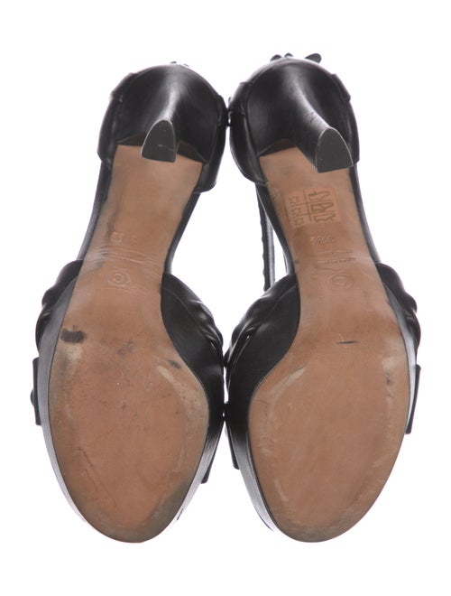 Alexander McQueen Leather Sandals