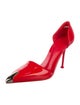 Alexander McQueen Patent Leather D'Orsay Pumps