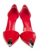 Alexander McQueen Patent Leather D'Orsay Pumps