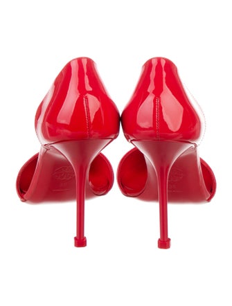 Alexander McQueen Patent Leather D'Orsay Pumps