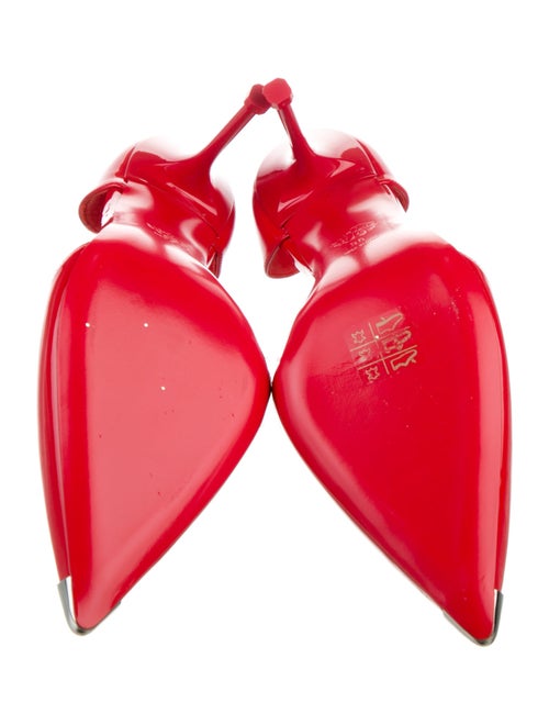 Alexander McQueen Patent Leather D'Orsay Pumps