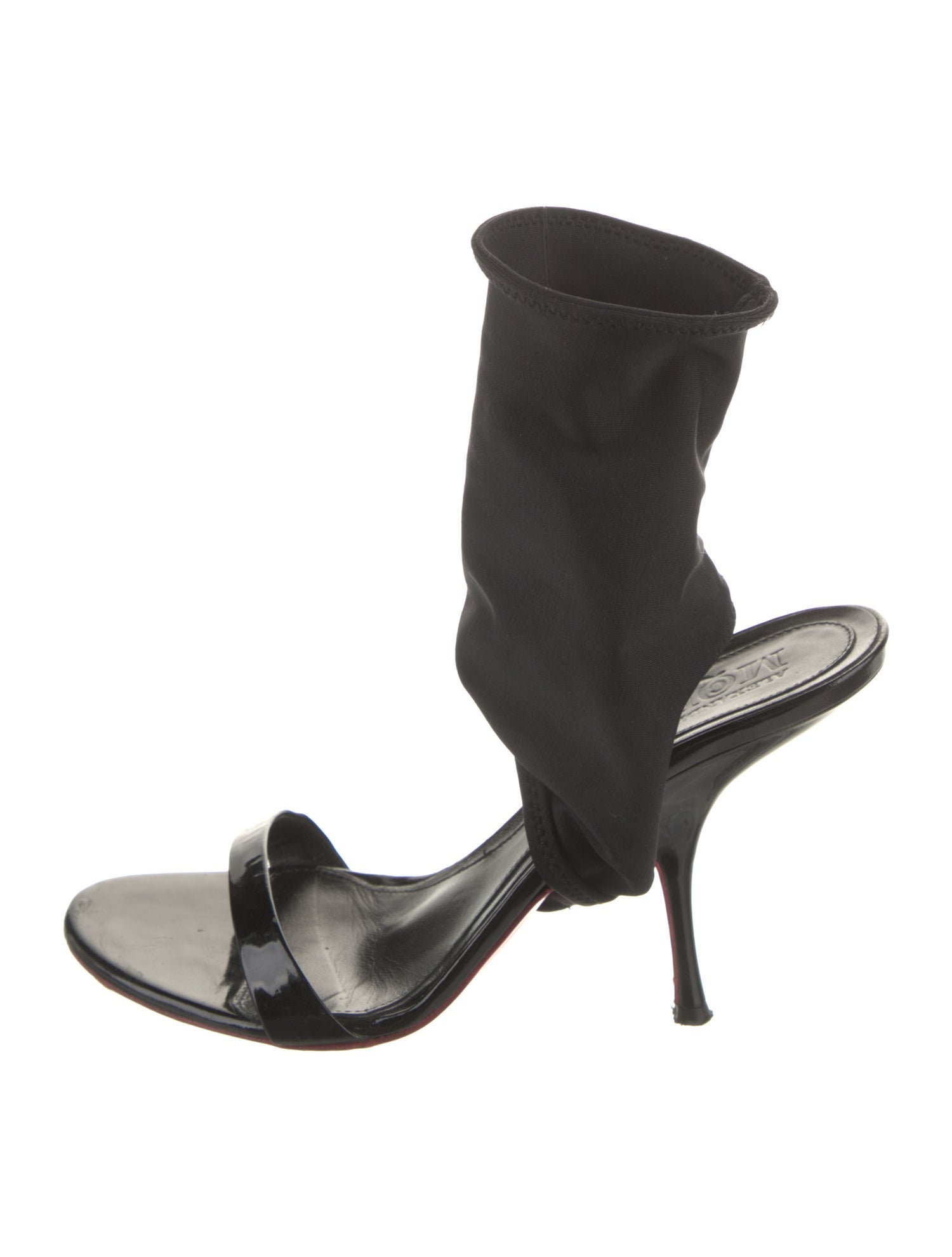 Alexander McQueen Patent Leather Gladiator Sandals