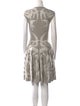 Alexander McQueen Printed Knee-Length Dress