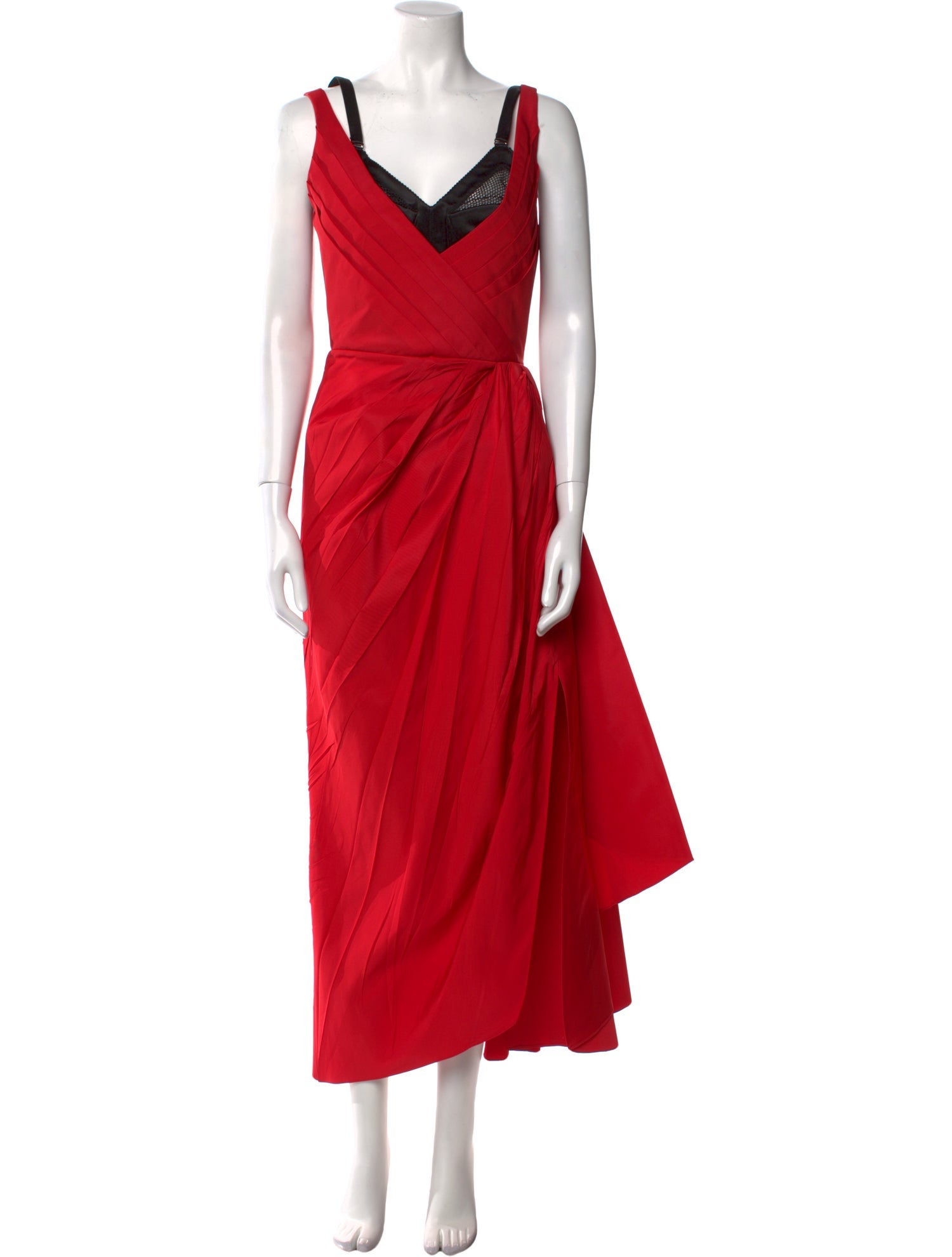 Alexander McQueen Square Neckline Long Dress w/ Tags