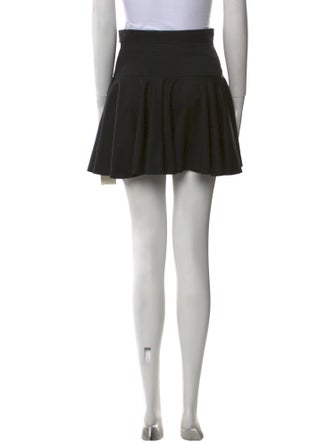 Alexander McQueen Virgin Wool Mini Shorts