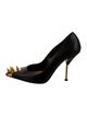 Alexander McQueen Spike Accents Leather Pumps