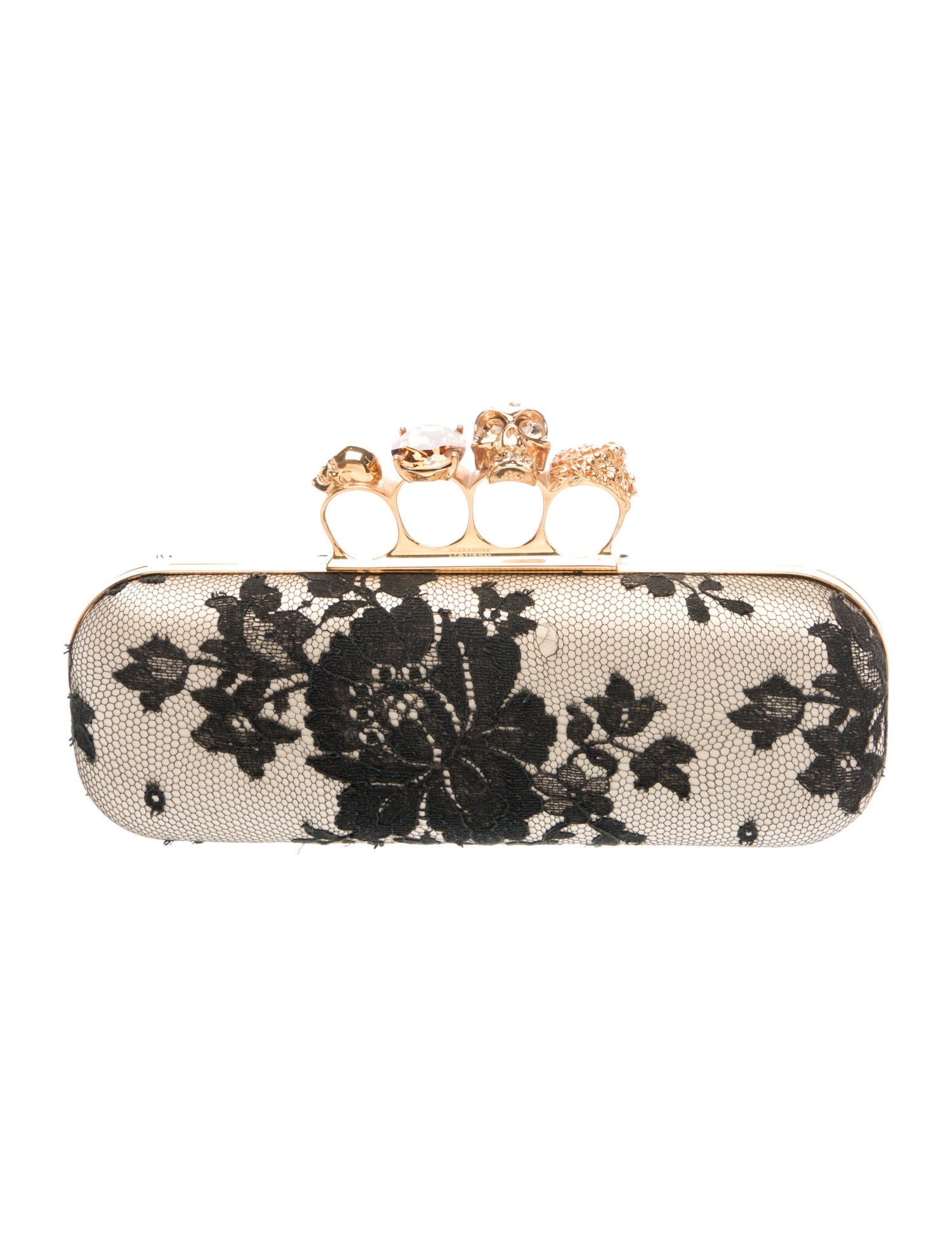 Alexander McQueen Leather Clutch