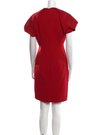 Alexander McQueen Wool Knee-Length Dress
