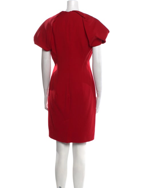Alexander McQueen Wool Knee-Length Dress