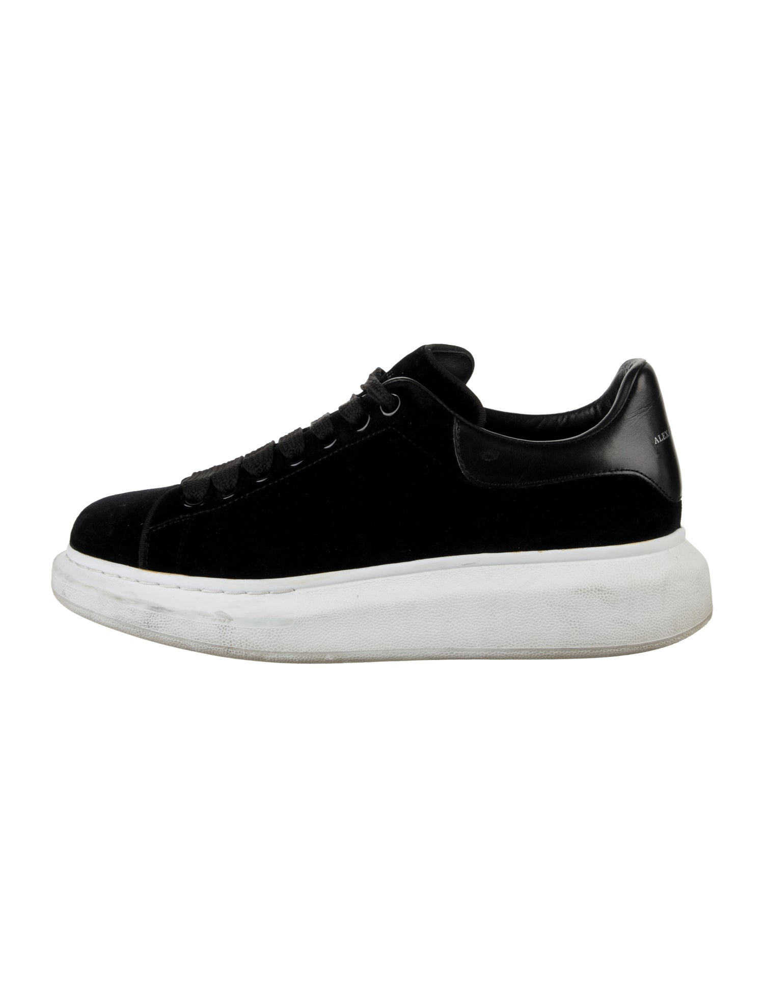 Alexander McQueen Velvet Sneakers