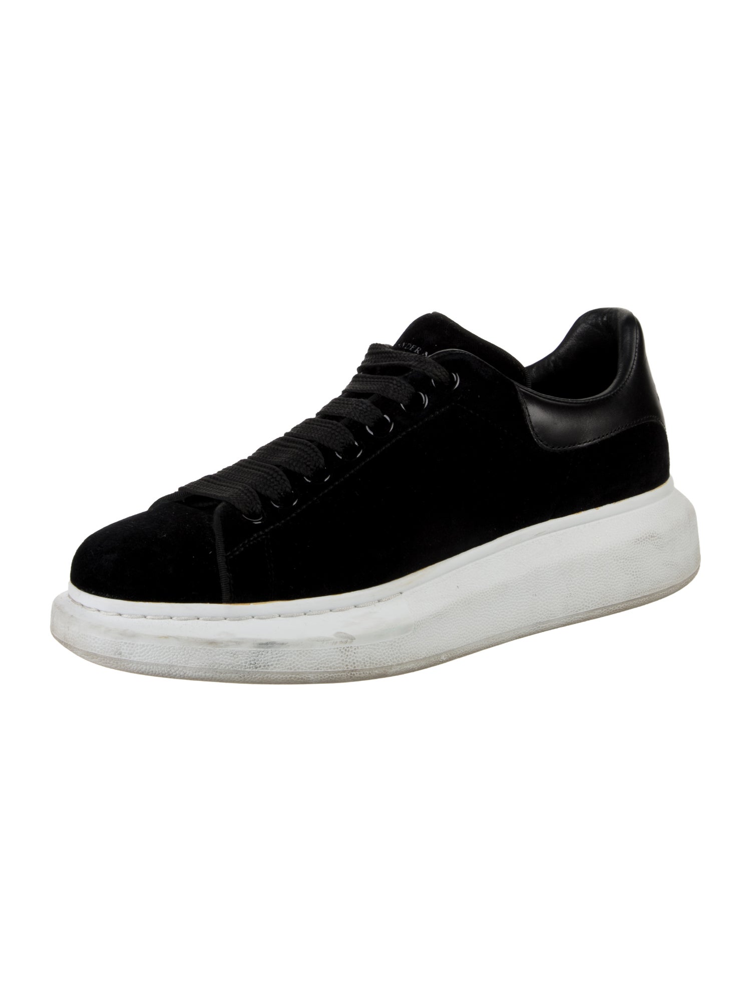 Alexander McQueen Velvet Sneakers