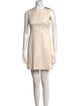 Alexander McQueen Virgin Wool Mini Dress