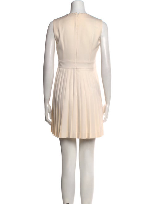 Alexander McQueen Virgin Wool Mini Dress