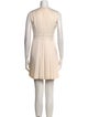 Alexander McQueen Virgin Wool Mini Dress