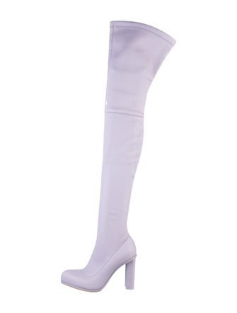 Alexander McQueen Leather Sock Boots