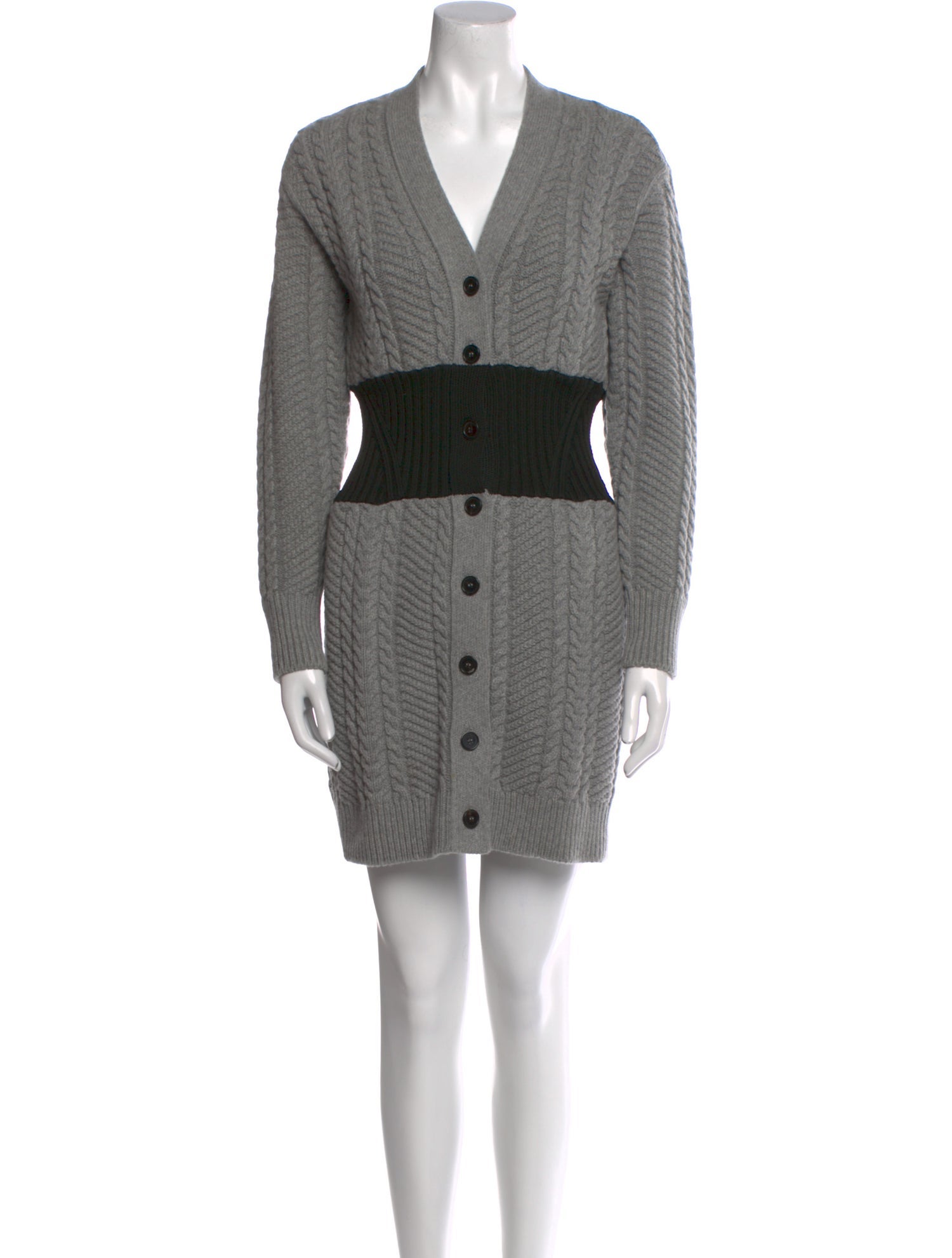Alexander McQueen Wool Mini Dress
