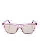 McQ Alexander McQueen Cat-Eye Tinted Sunglasses