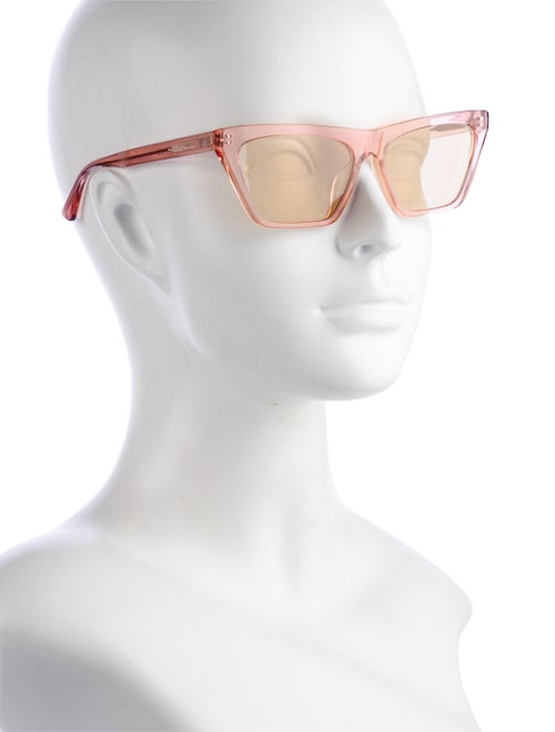 McQ Alexander McQueen Cat-Eye Tinted Sunglasses