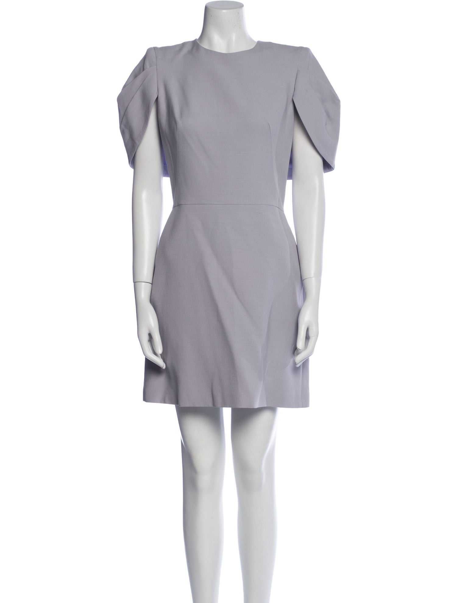 Alexander McQueen Wool Mini Dress