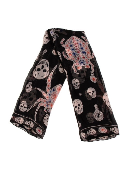 Alexander McQueen Silk Skull Scarf