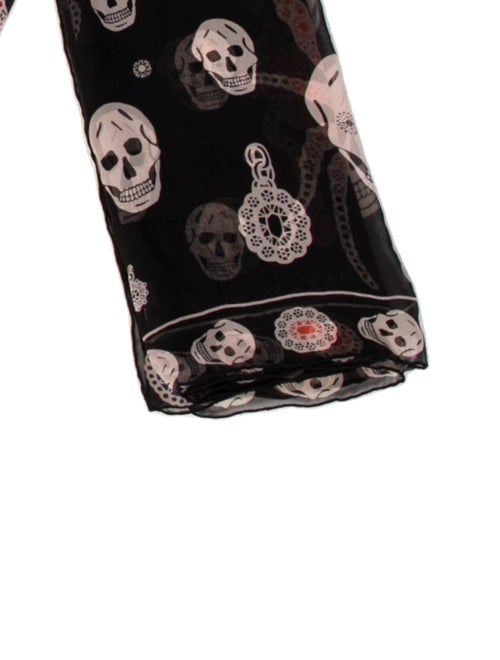 Alexander McQueen Silk Skull Scarf